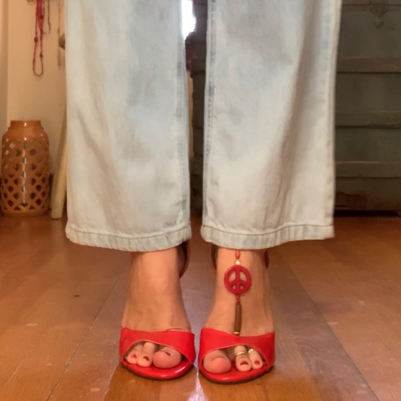 Red Patent Leather By Bamboo - Picture 3 of 12